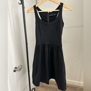Cynthia Rowley Black Mini Skater Dress